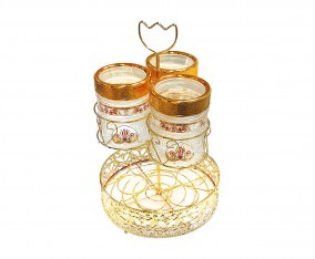 Toples dengan Wadah Air GA3 Motif Sapphire
