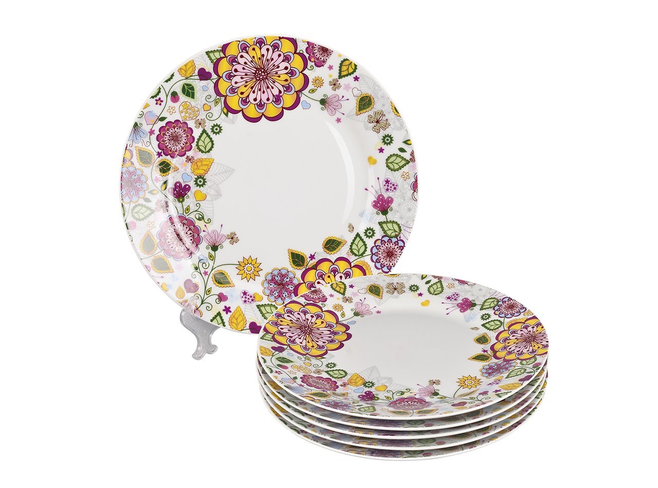 B16 Gardenia 6 pcs Piring Makan