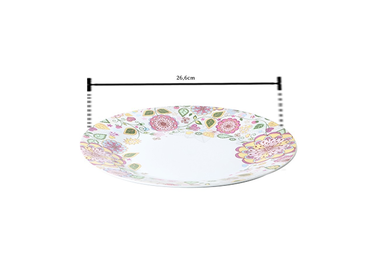 B16 Gardenia 6 pcs Piring Makan