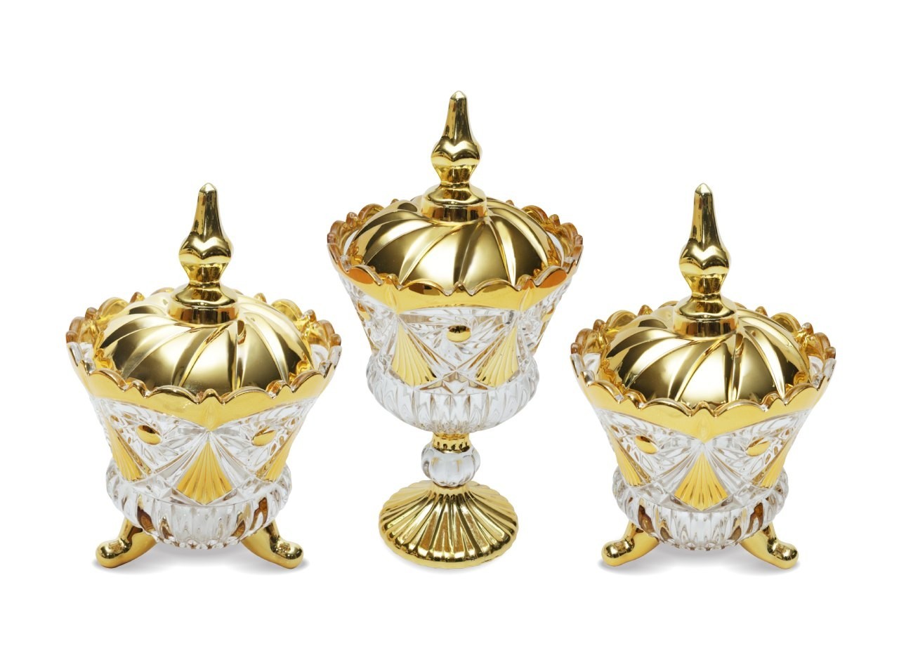 Vicenza Toples Permen Kaca Set 3pcs Ruxana VGC7507