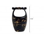 Vicenza Tempat Sendok Motif Marmer Hitam BM625