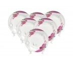 Vicenza Piring Makan Porselen 6pcs 22,8cm Eternity BC179