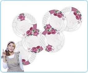 BC16 Eternity 6 pcs Piring Makan