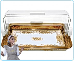 CRP139 Gemini Tempat Roti Dengan Tutup Geser