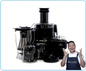 VT337 Hitam Turbo Juicer