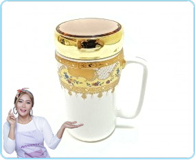 Y68 Camelia Mug Tahan Panas