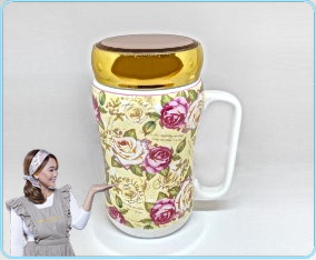 YA68 Mawar Mug Tahan Panas