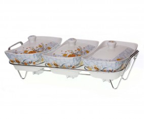 Alat Saji dengan Rak BA751 Motif Vanessa
