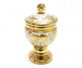 Toples Medali CR722S Ukuran Kecil Motif Virgo