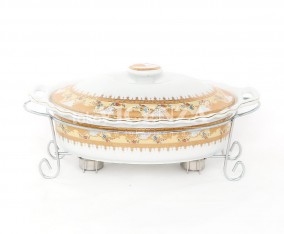Penghangat Makanan Oval B683 Motif Camelia