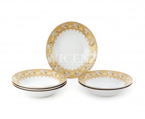 B179 Camelia 6 pcs Piring Makan 9 inch
