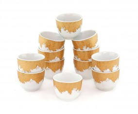 Mangkuk Kecil Porselain C111 Motif Marigold
