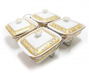 Penghangat Makanan Kuartet HW09 Motif Camelia