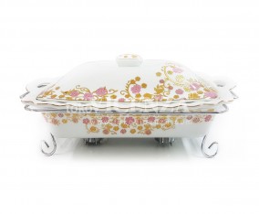 Penghangat Makanan Persegi Panjang B680 Motif Lolli
