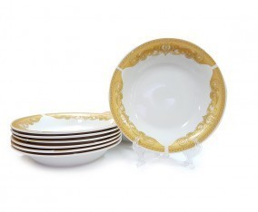 SP3620 Sapphire Piring Sup 9.25 inch (6 Pcs) (23.4 cm)