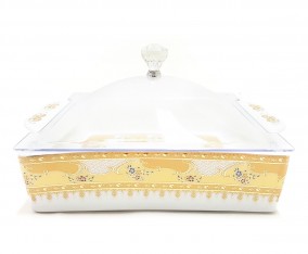P137 Camelia Tempat Kue Persegi