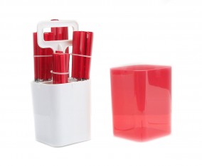 Sendok dan Garpu Set V241C Warna Merah