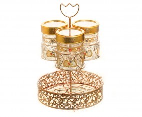 Toples dengan Wadah Air GA3 Motif Camelia