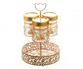 Toples dengan Wadah Air GA3 Motif Marigold