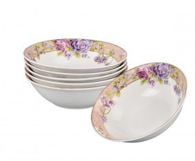 Vicenza Mangkuk Mie Set 7 Inch (17 cm) Magnolia B639