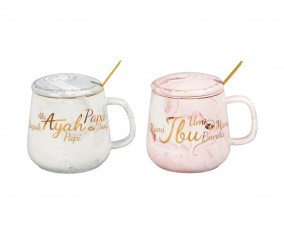 Vicenza Mug Couple Papa Mama B907