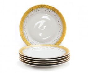 Vicenza Piring Makan 6pcs Padi B16