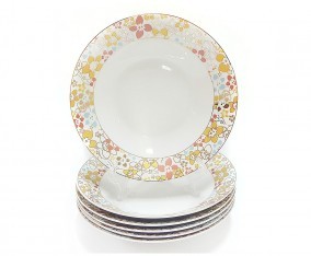 Vicenza Piring Makan Poppy B179 6 Pcs 9 Inch (22,8 cm)