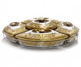 VIcenza Prasmanan Wadah Saji Set Motif Gemini CR472