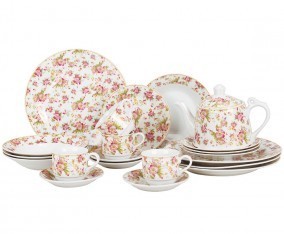 Vicenza Set Perlengkapan Makan 22 Pcs Melati DA22