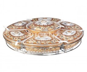 Vicenza Wadah Saji Set Camelia B412