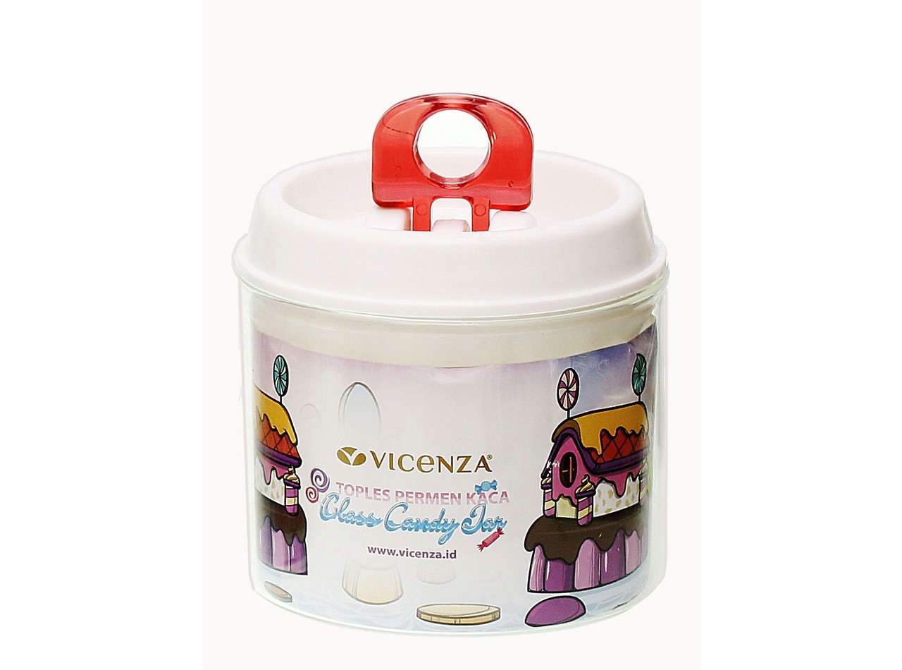 Vicenza Toples Permen Kaca Merah GB451