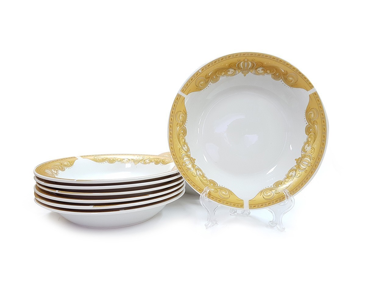 SP3620 Sapphire Piring Sup 9.25 inch (6 Pcs) (23.4 cm)