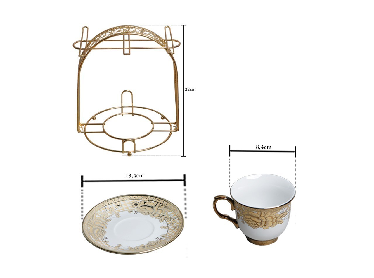 Vicenza Cangkir & Lepek Gemini CR90-1