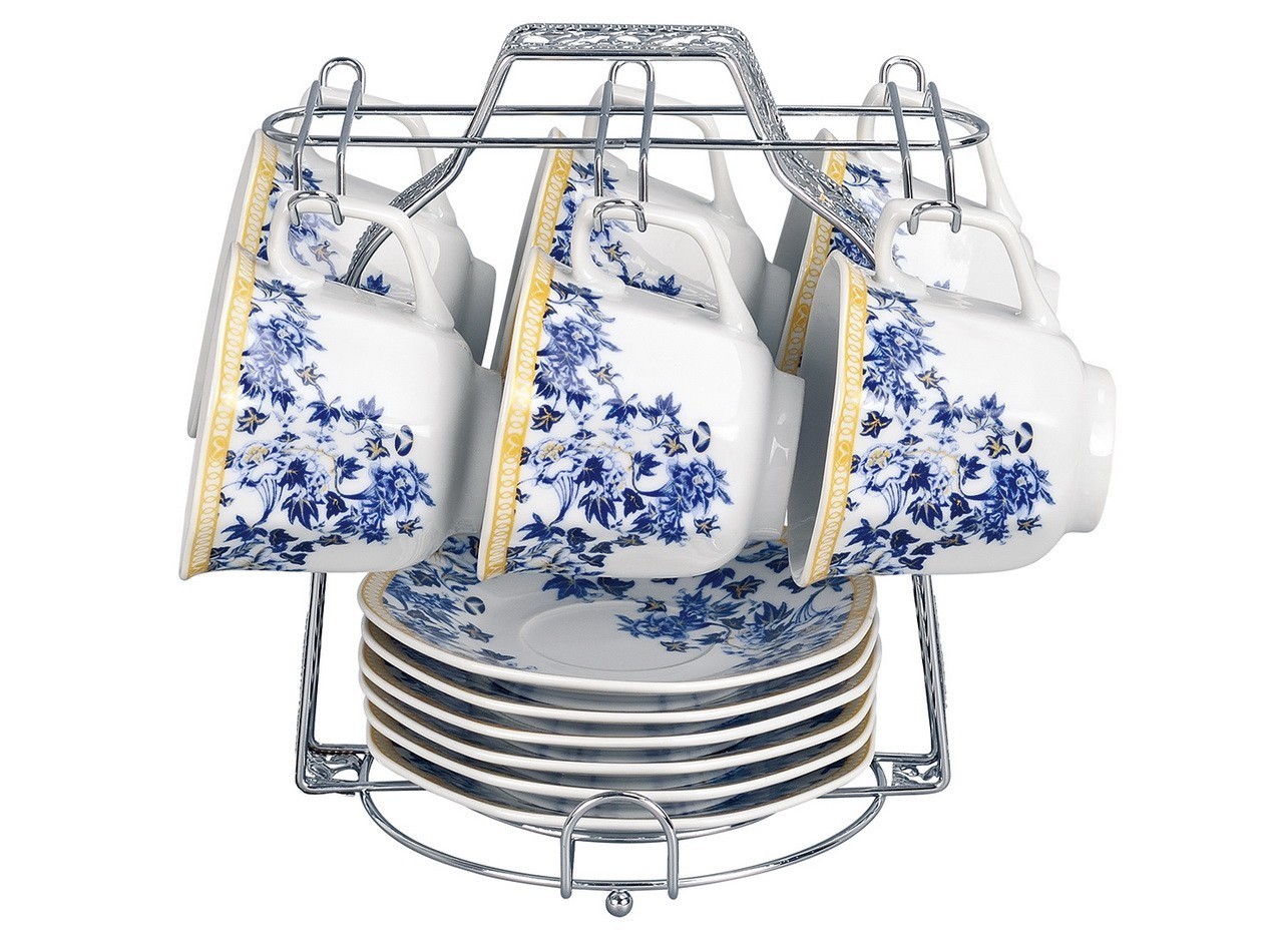 Vicenza Cangkir Set Kopi dan Teh Segi Delapan Ayana CA78-1