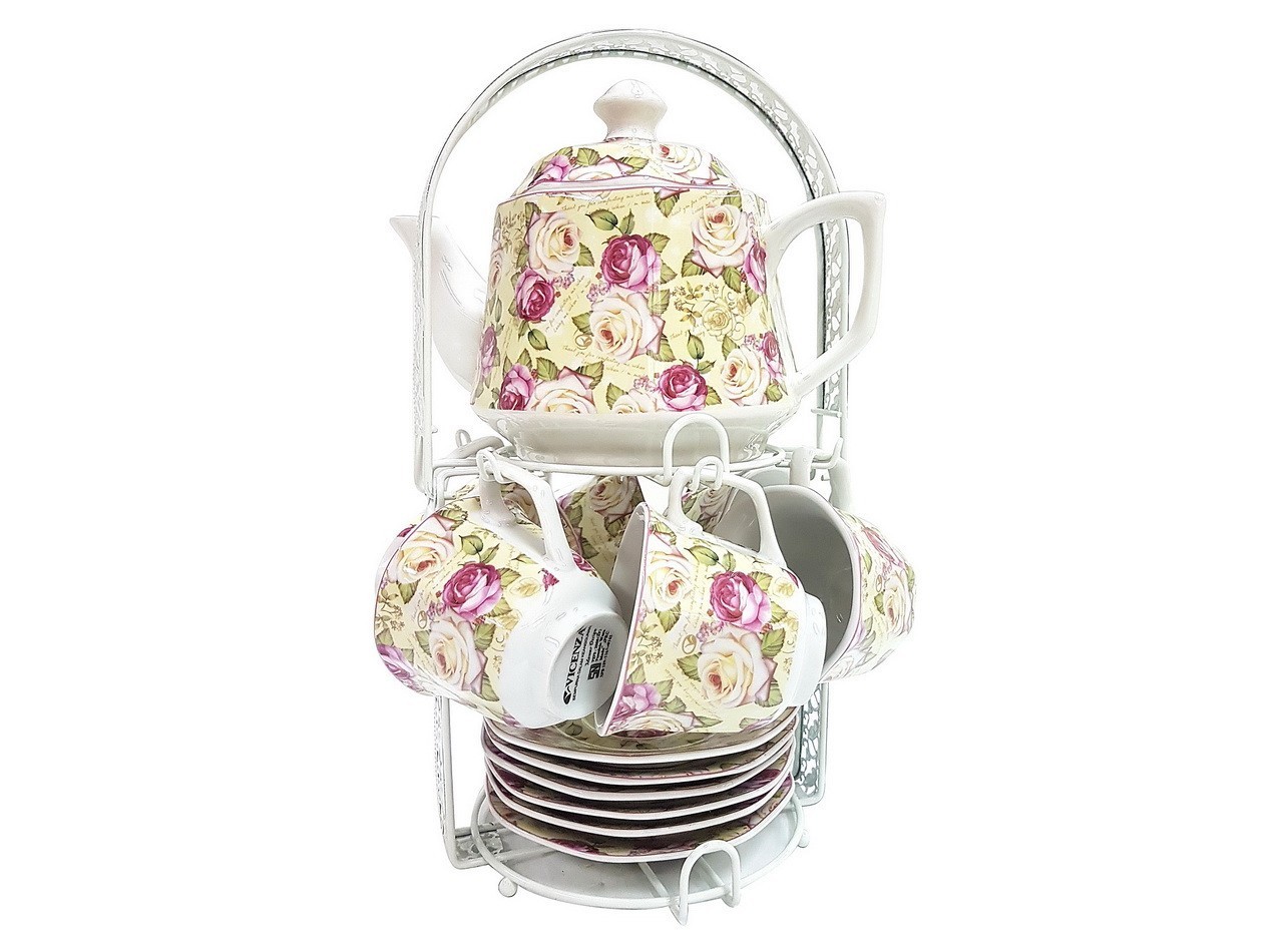 Vicenza Cangkir Set Mawar CA78