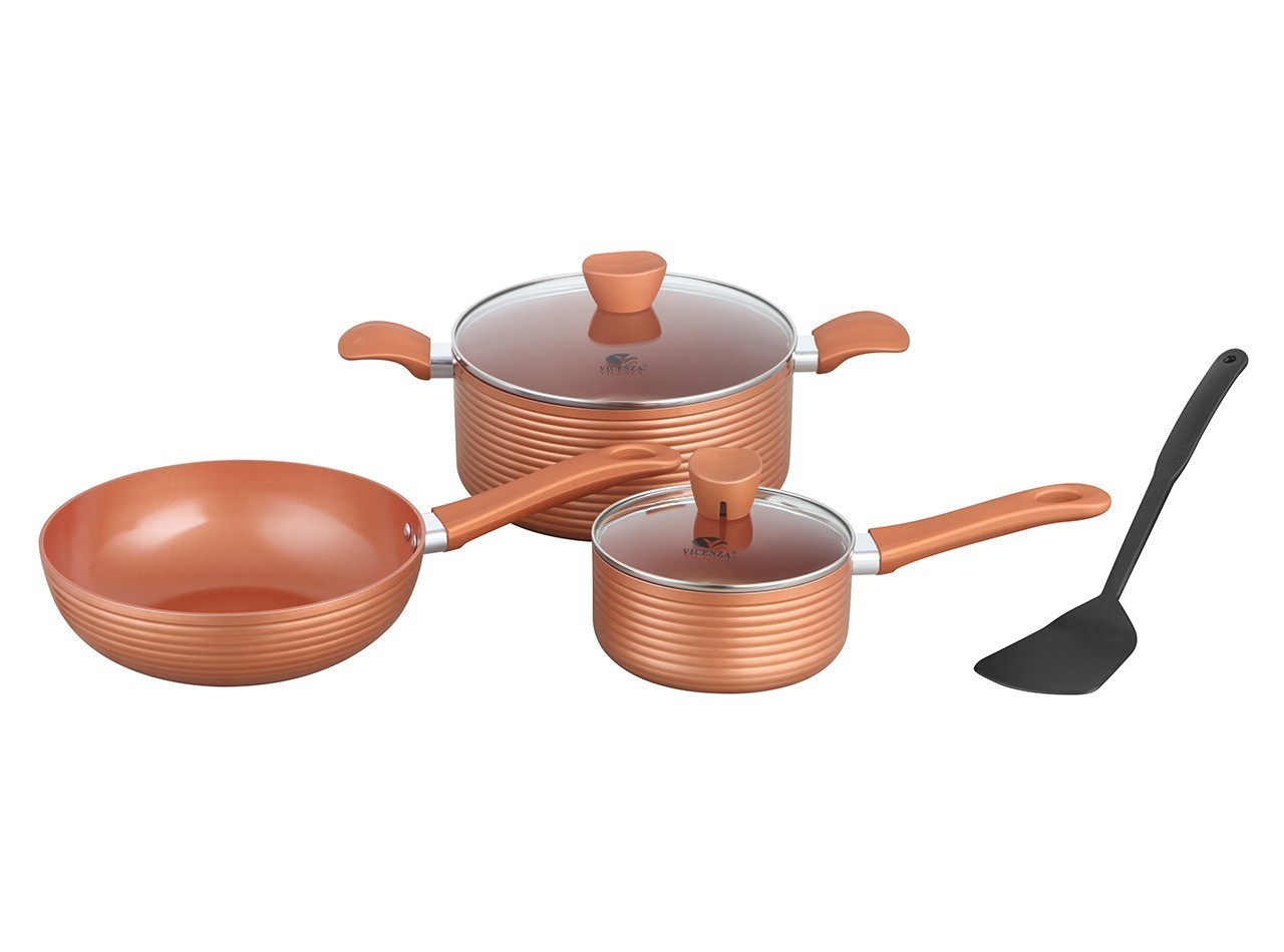 Vicenza Cookware Set Non-Stick Copper V833