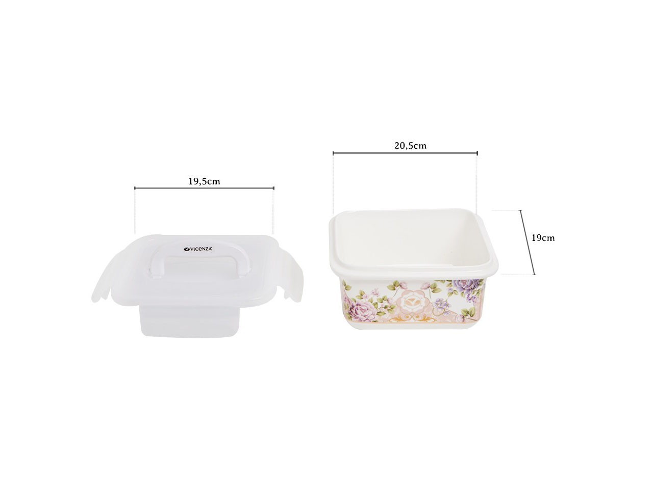 Vicenza Food Container Porselen Magnolia S79
