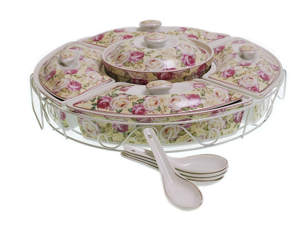 Vicenza Mawar Wadah Saji Penganan HA14