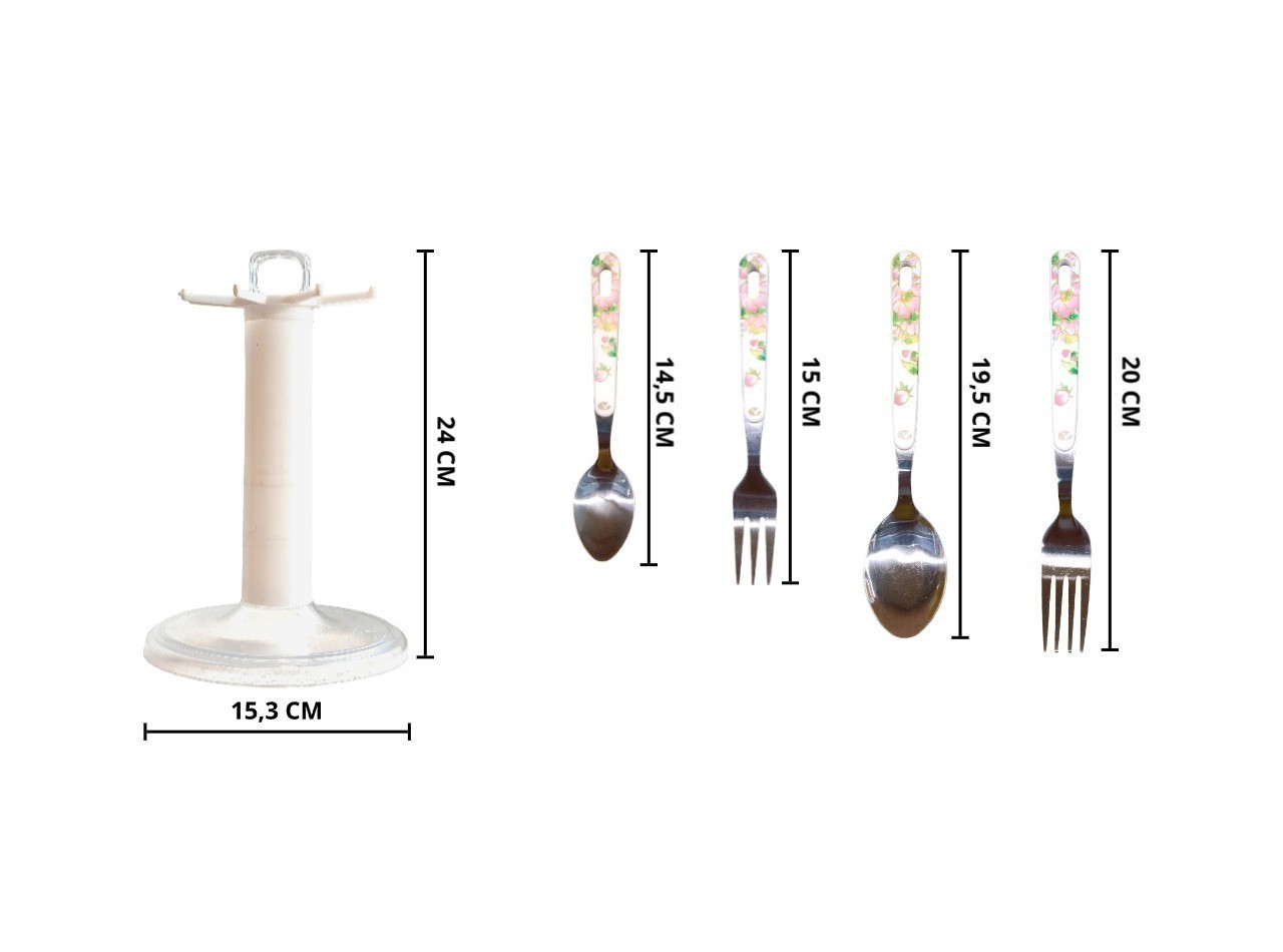 Vicenza Melati Sendok & Garpu Set VA248