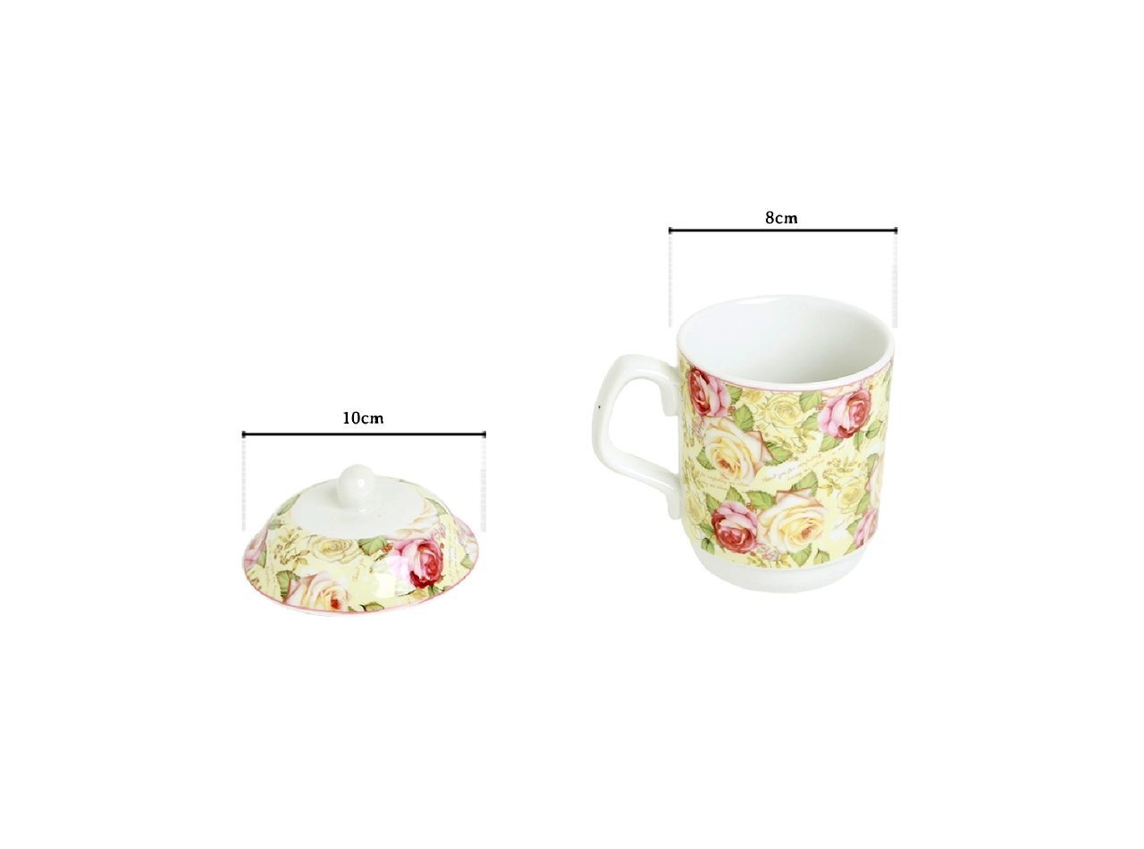 Vicenza Mug Keramik – Mawar YA66