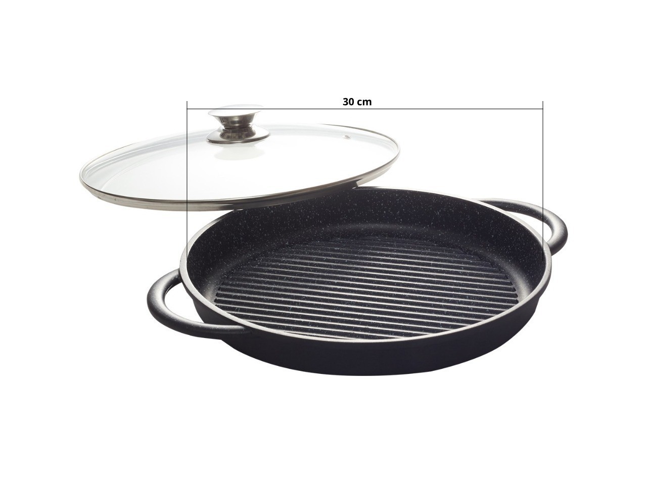 Vicenza Pemanggang - Grill Pan Bulat 30 cm VGPRI30