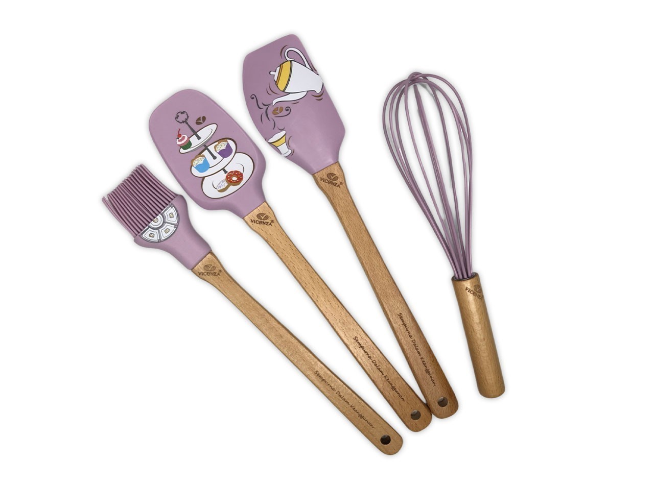 Vicenza Peralatan Baking Set Lavender V40B