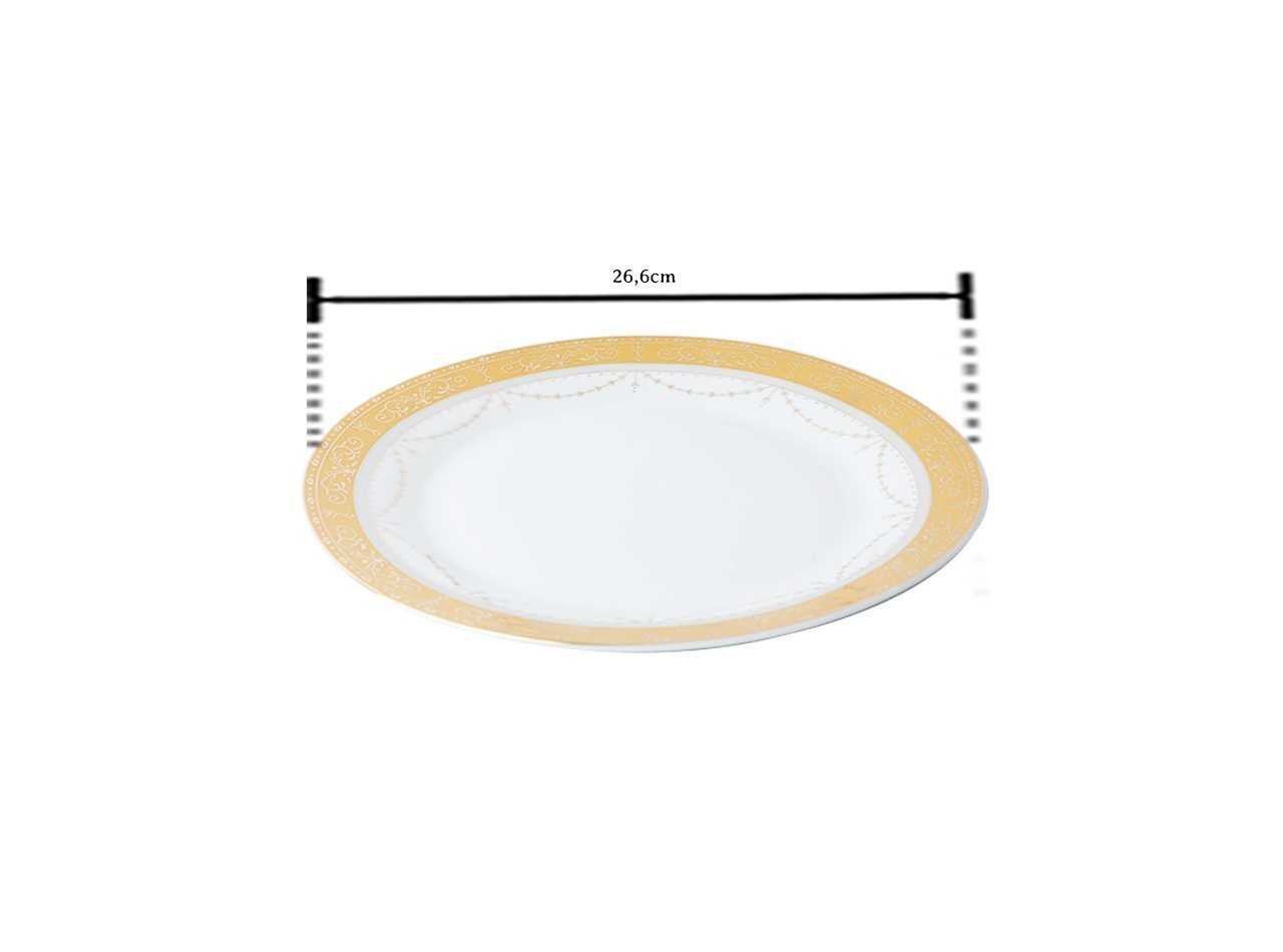 Vicenza Piring Makan 6pcs Padi B16