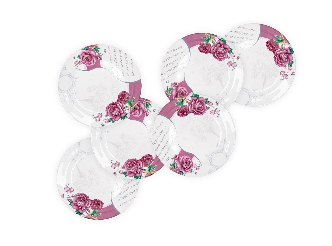 Vicenza Piring Makan Porselen 27,2cm Eternity BC16