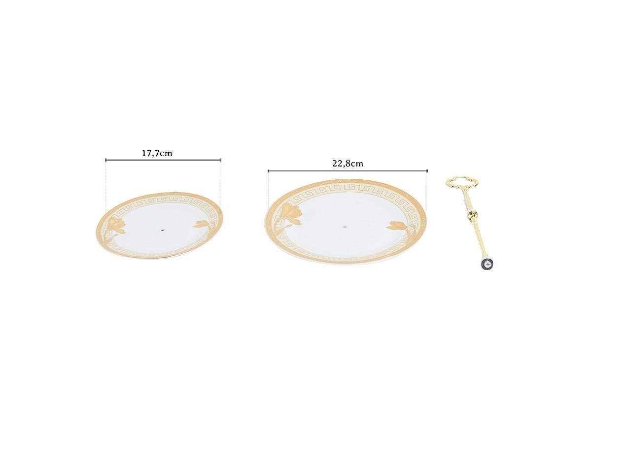 Vicenza Piring Saji Susun Lily P24