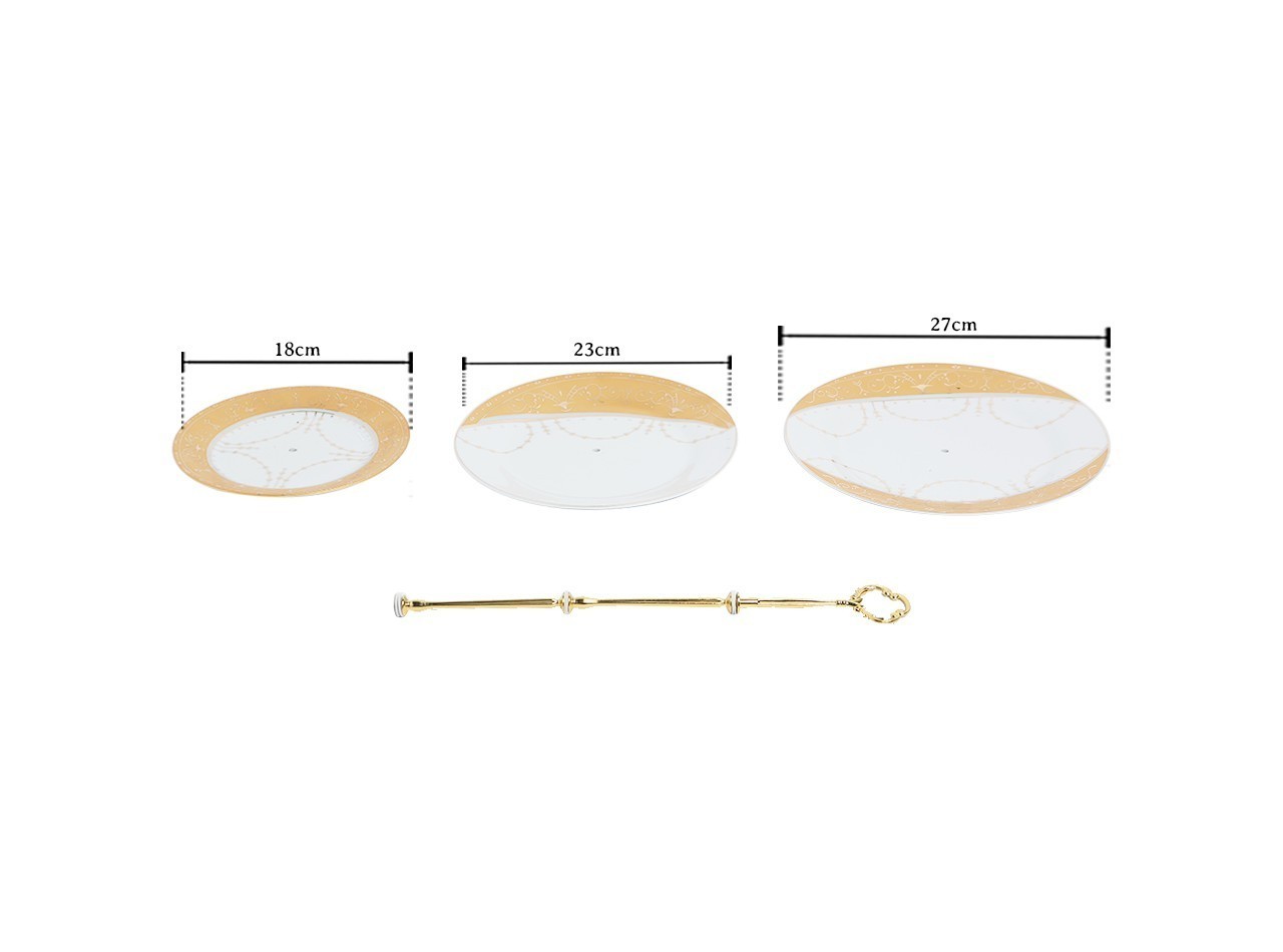 Vicenza Piring Saji Susun Padi P25