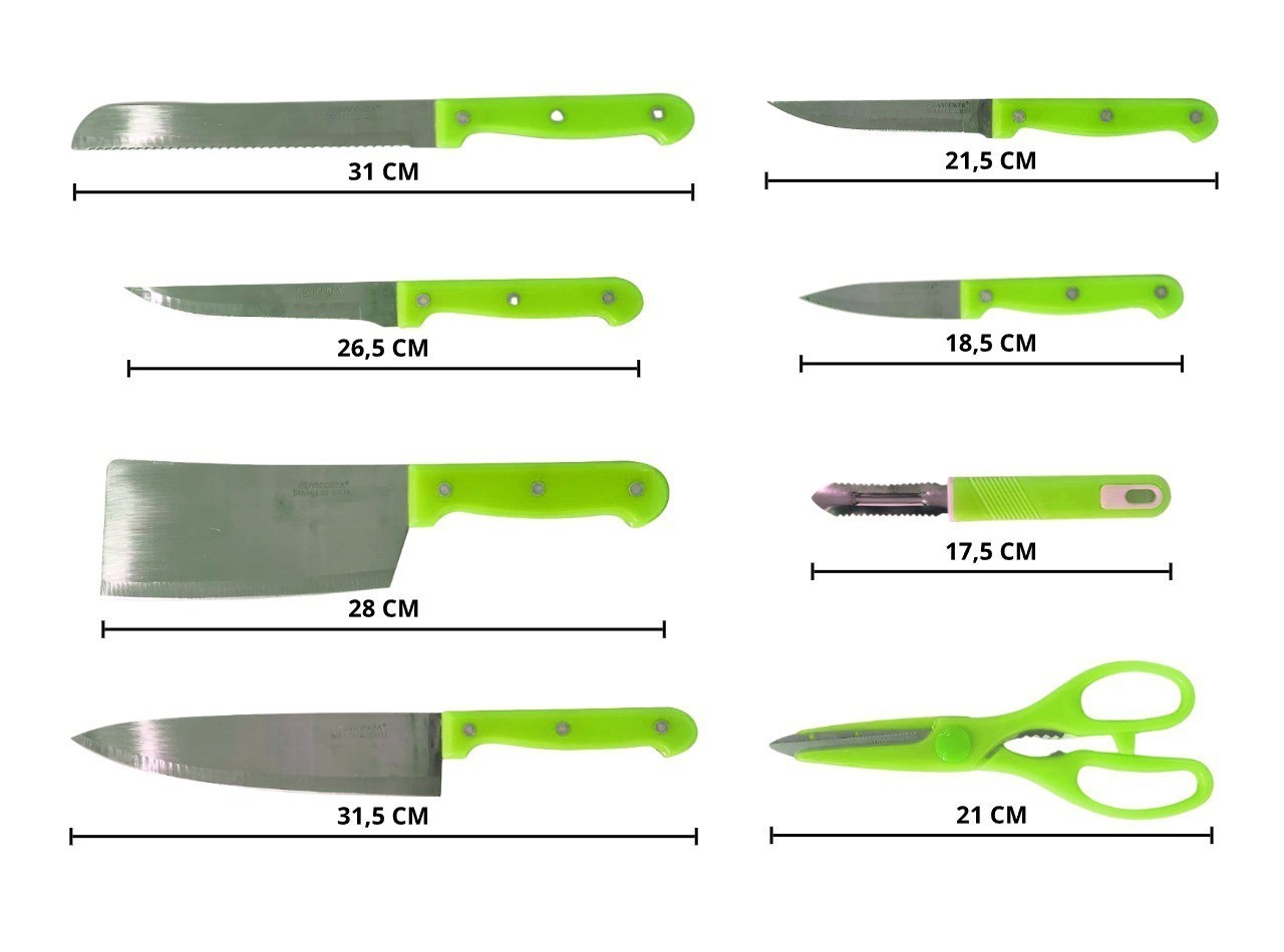Vicenza Pisau Set V920K Hijau