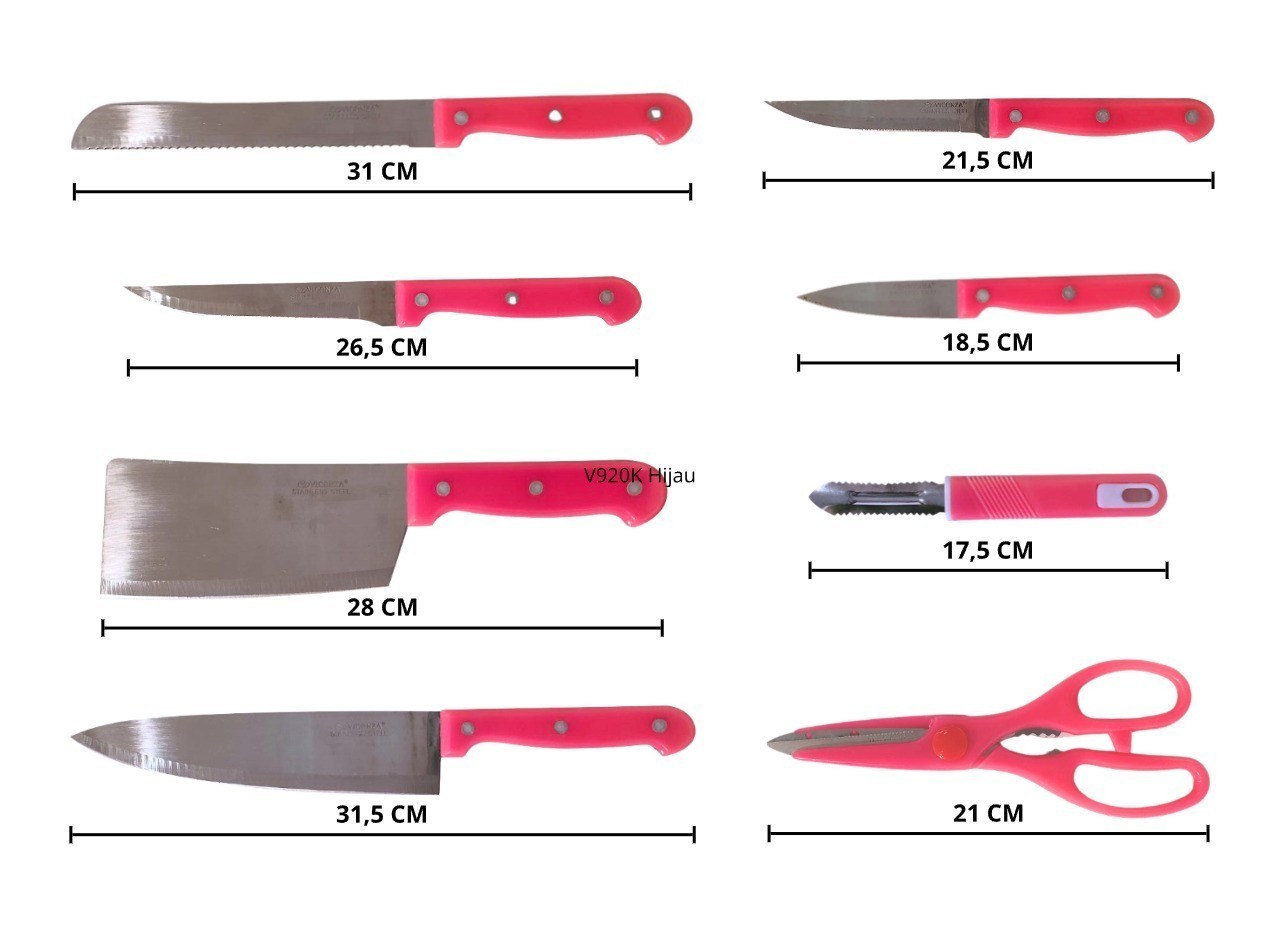 Vicenza Pisau Set V920K Pink
