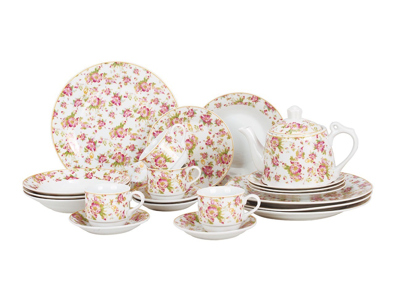 Vicenza Set Perlengkapan Makan 22 Pcs Melati DA22