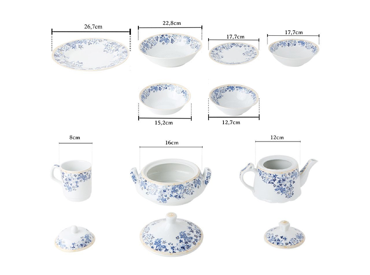 Vicenza Set Perlengkapan Makan Ayana DA82